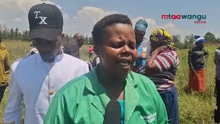 Watch: Emotions run high as Njoro residents search for remains of teen mauled by hyena