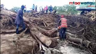 Happening now: Rescue mission and clearing of debris ongoing at Maai Mahiu
