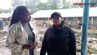 Heavy rains flood Nakuru West primary school leaving parents worried