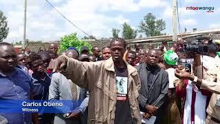 Watch: Nakuru court takes Brian Odhiambo case hearing to site of arrest