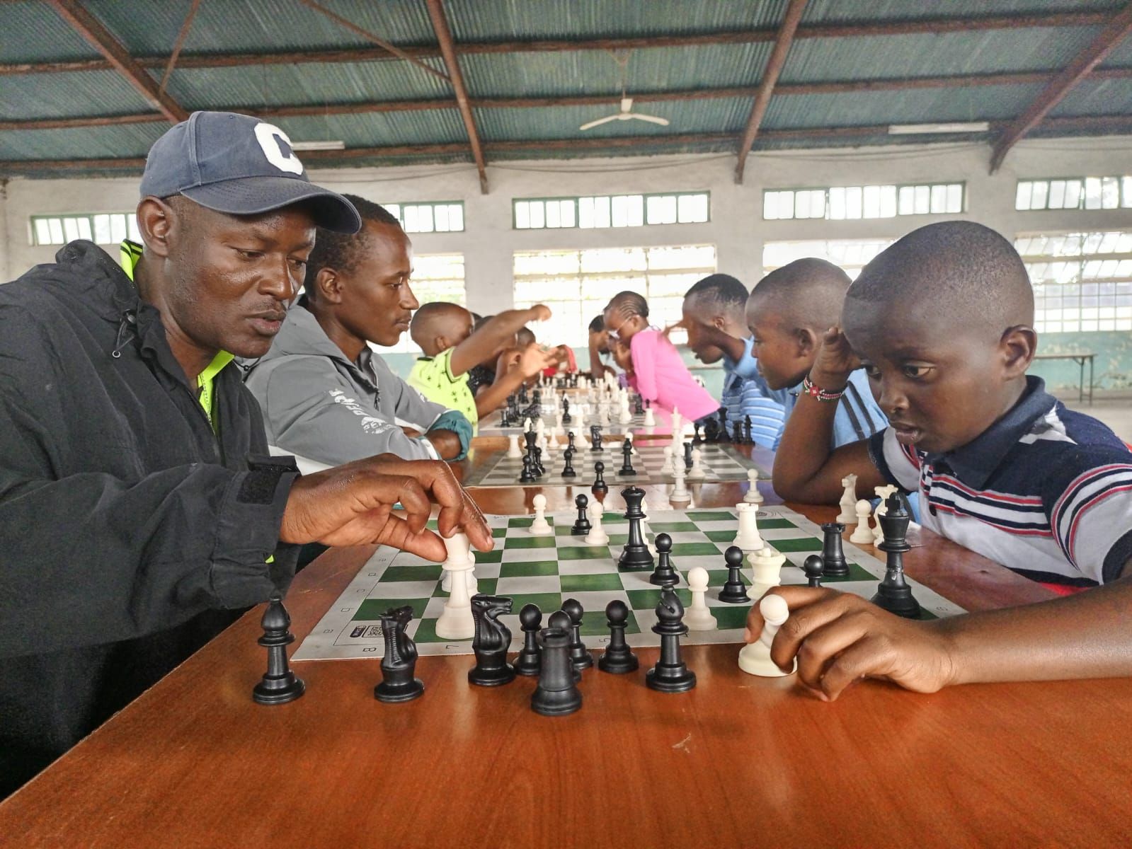 Meet Coach Introducing Chess to Informal Settlements