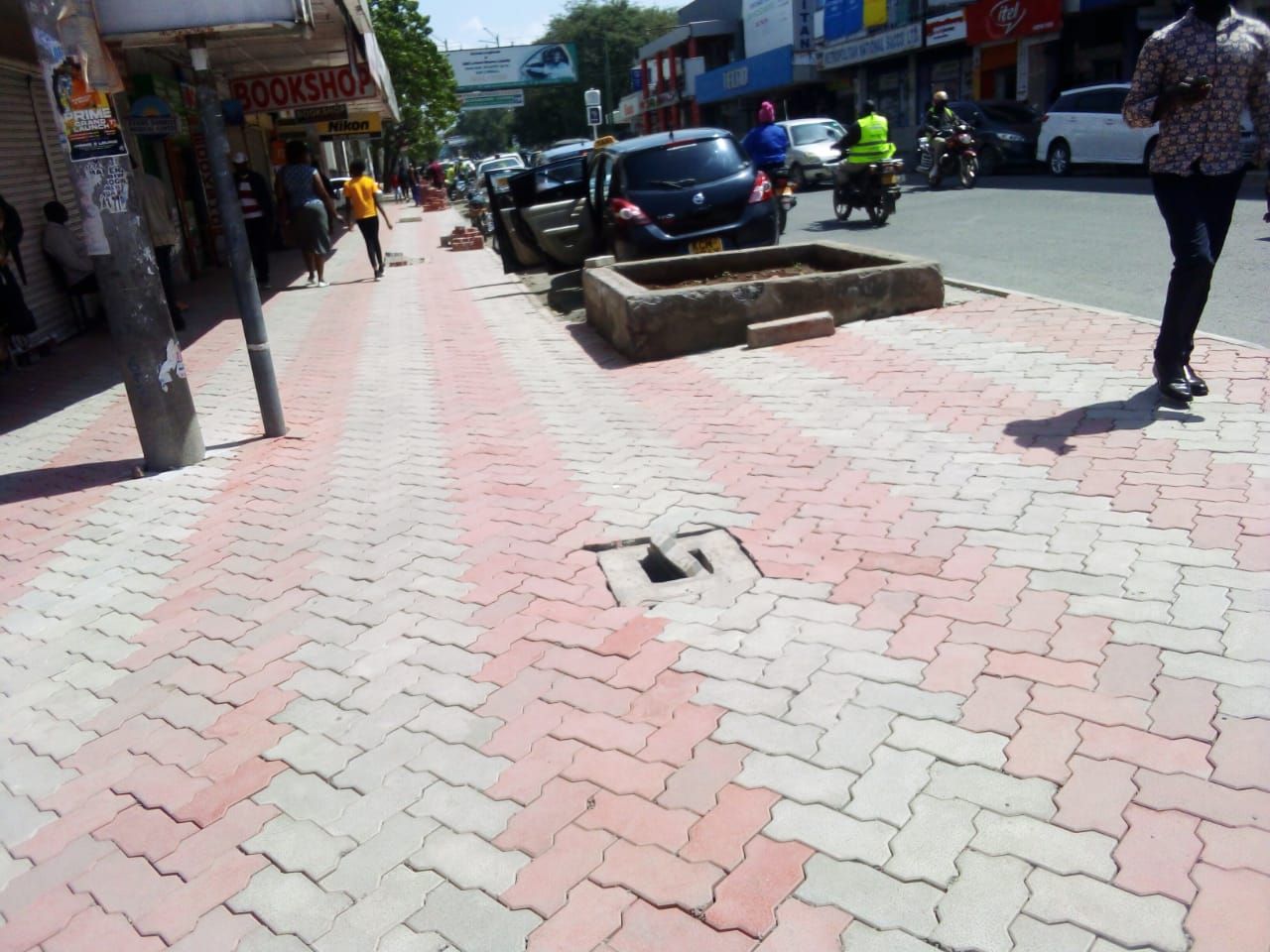 Pedestrian Walkways Eat into CBDs Parking Space 