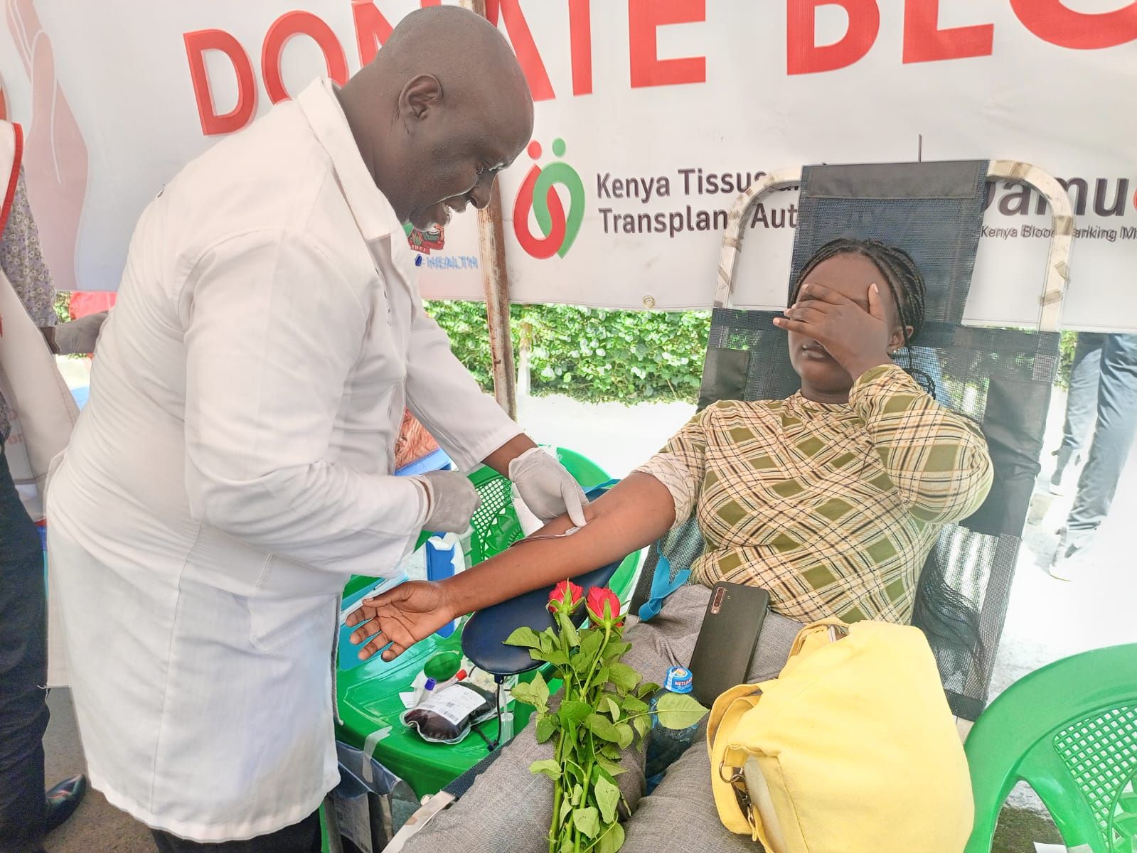 Residents Mark Valentine's Day Through Blood Donation