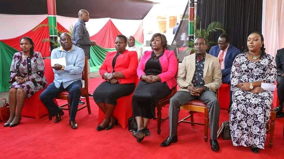 Nakuru Jubilee MPs Pledge Allegiance to Dr. Ruto