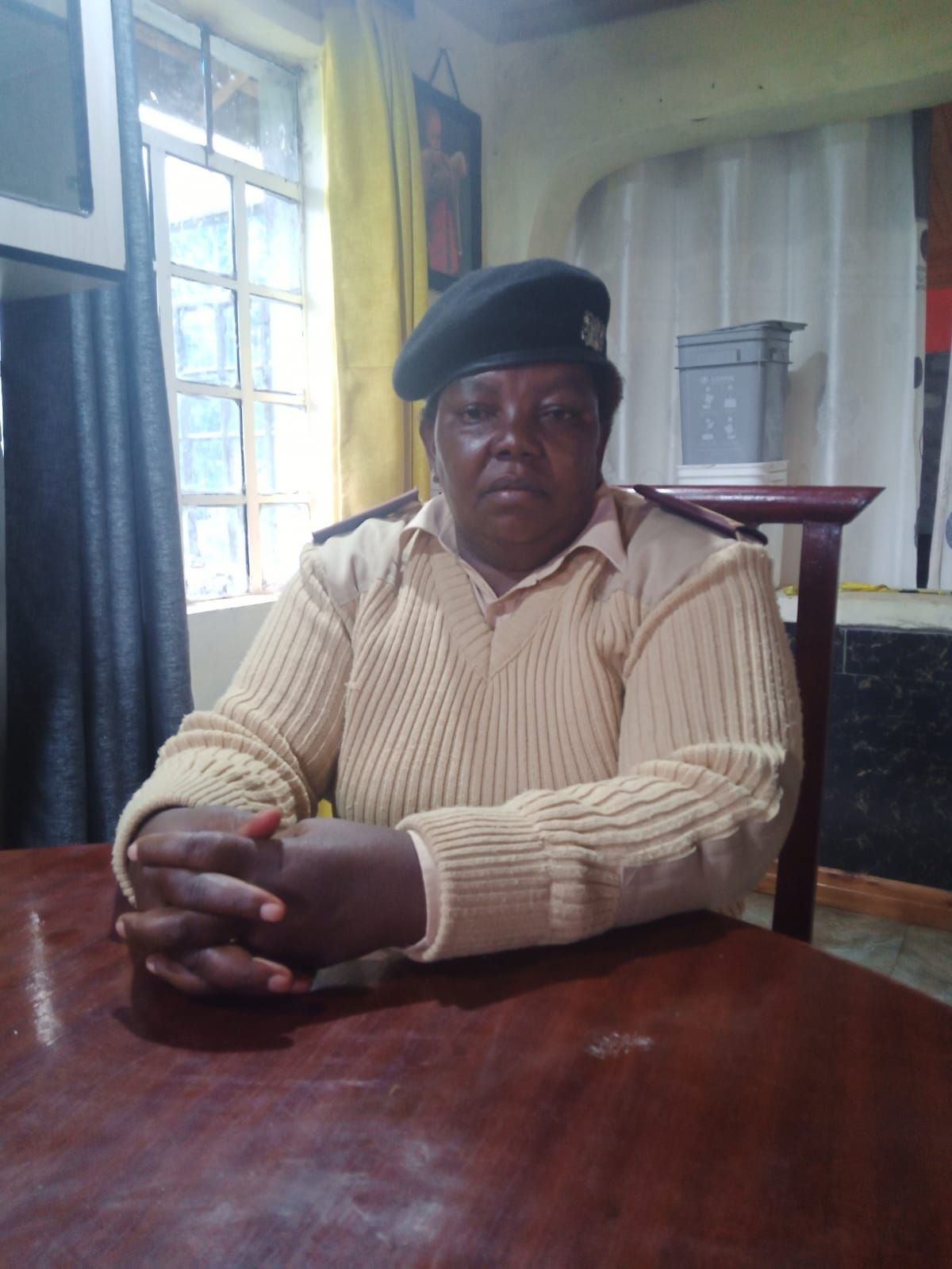 Rongai Chief who gives Food donations to Curb Illicit brew business