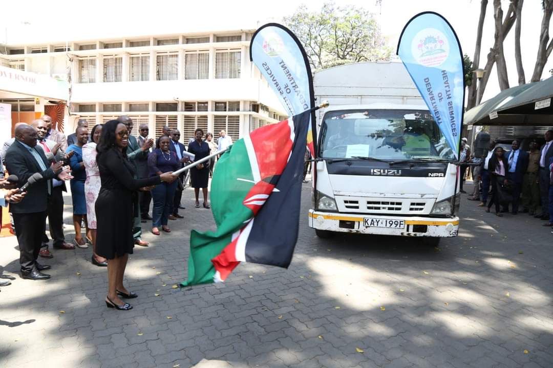 Reprieve as county distributes Sh45m medical supplies