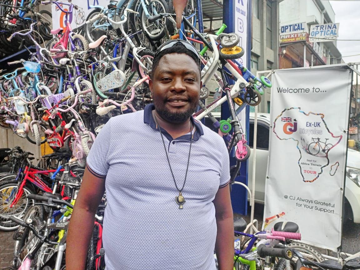 'My wife gave me Sh 300,000 to start my bicycle business'