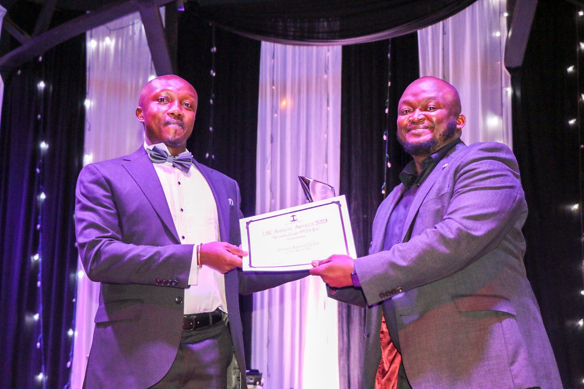 Nakuru lawyer scoops LSK award