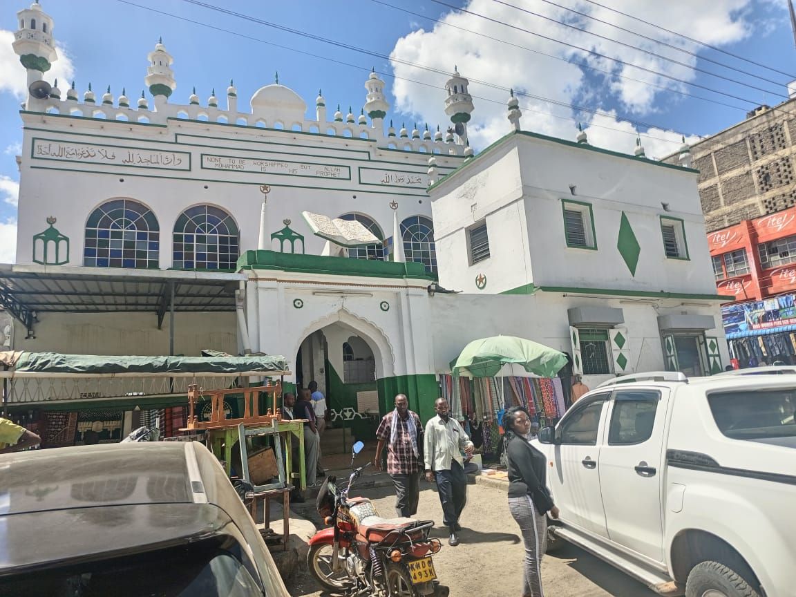 Inside Nakuru's Jamia mosque