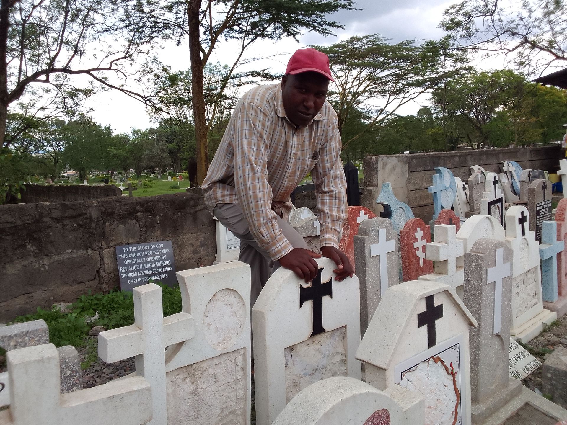 From a grave digger to a gravestone dealer