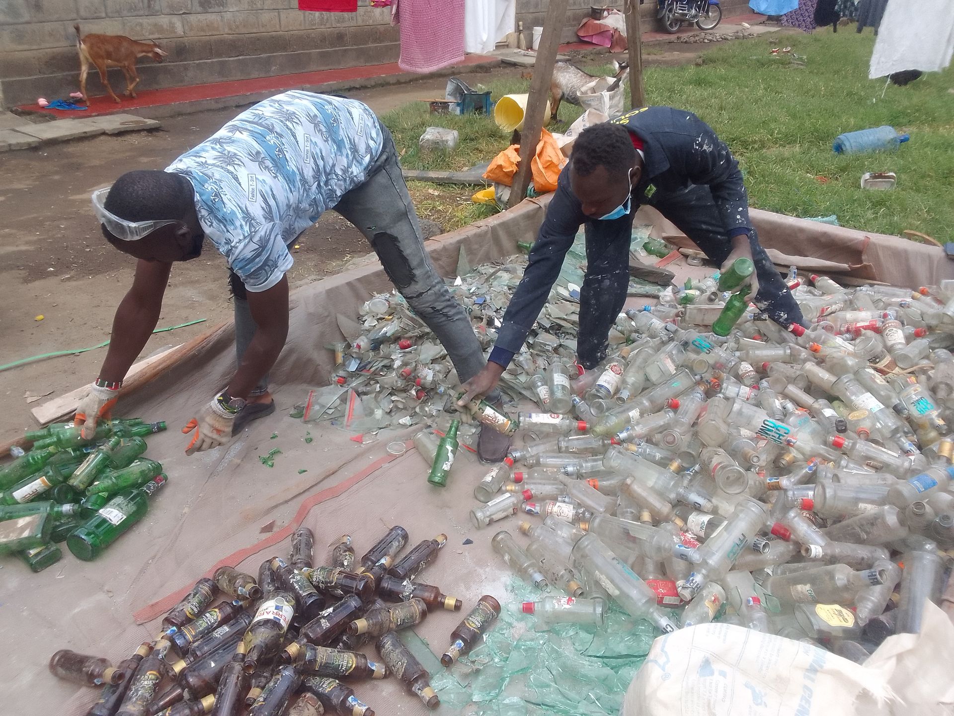 Nakuru man finds second chance in new glass bottle business