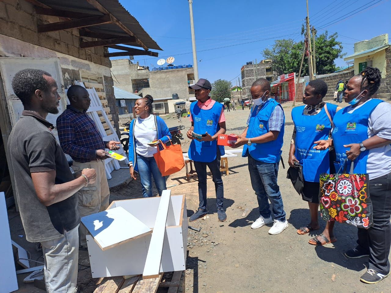 Shujaa: Man in Kabachia educating other men on importance of family planning