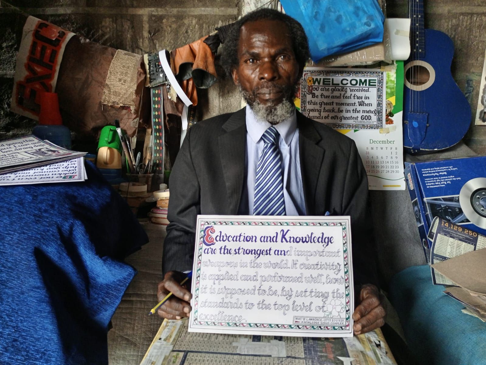 Balozi: Nakuru man writing his way to the bank