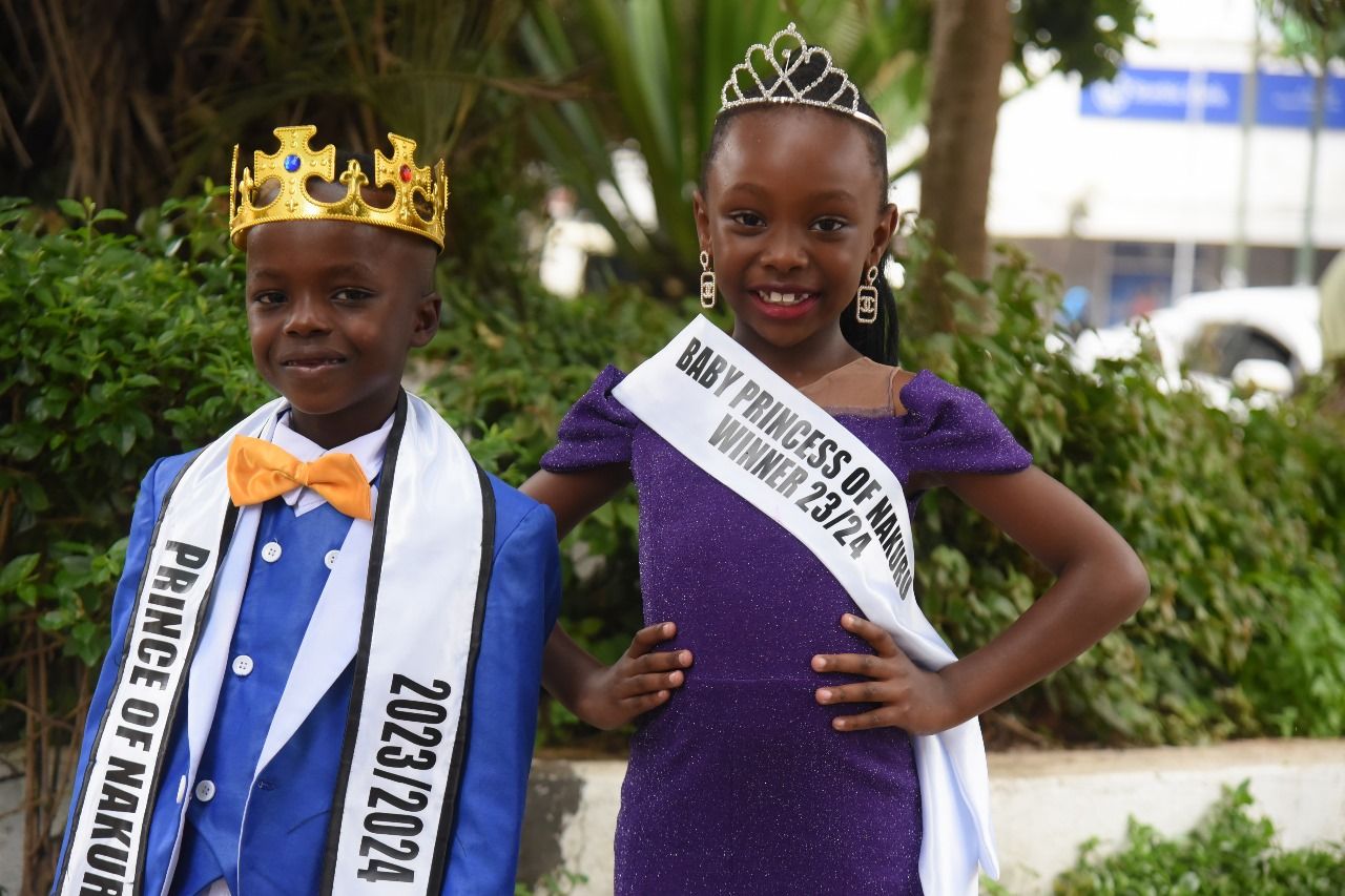 Ladies and Gentlemen, the prince and princess of Nakuru!