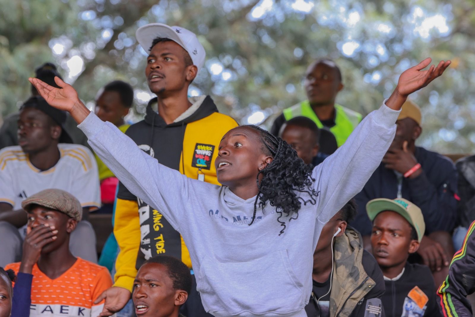 Fans throng Nakuru ASK grounds for a day of exciting football matches