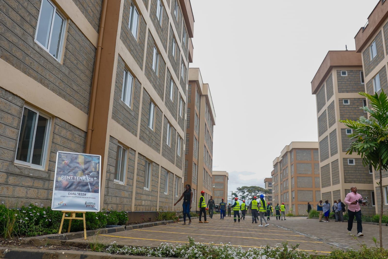 Ruto hands over house keys to families in Nakuru after completion of affordable housing units in Bondeni