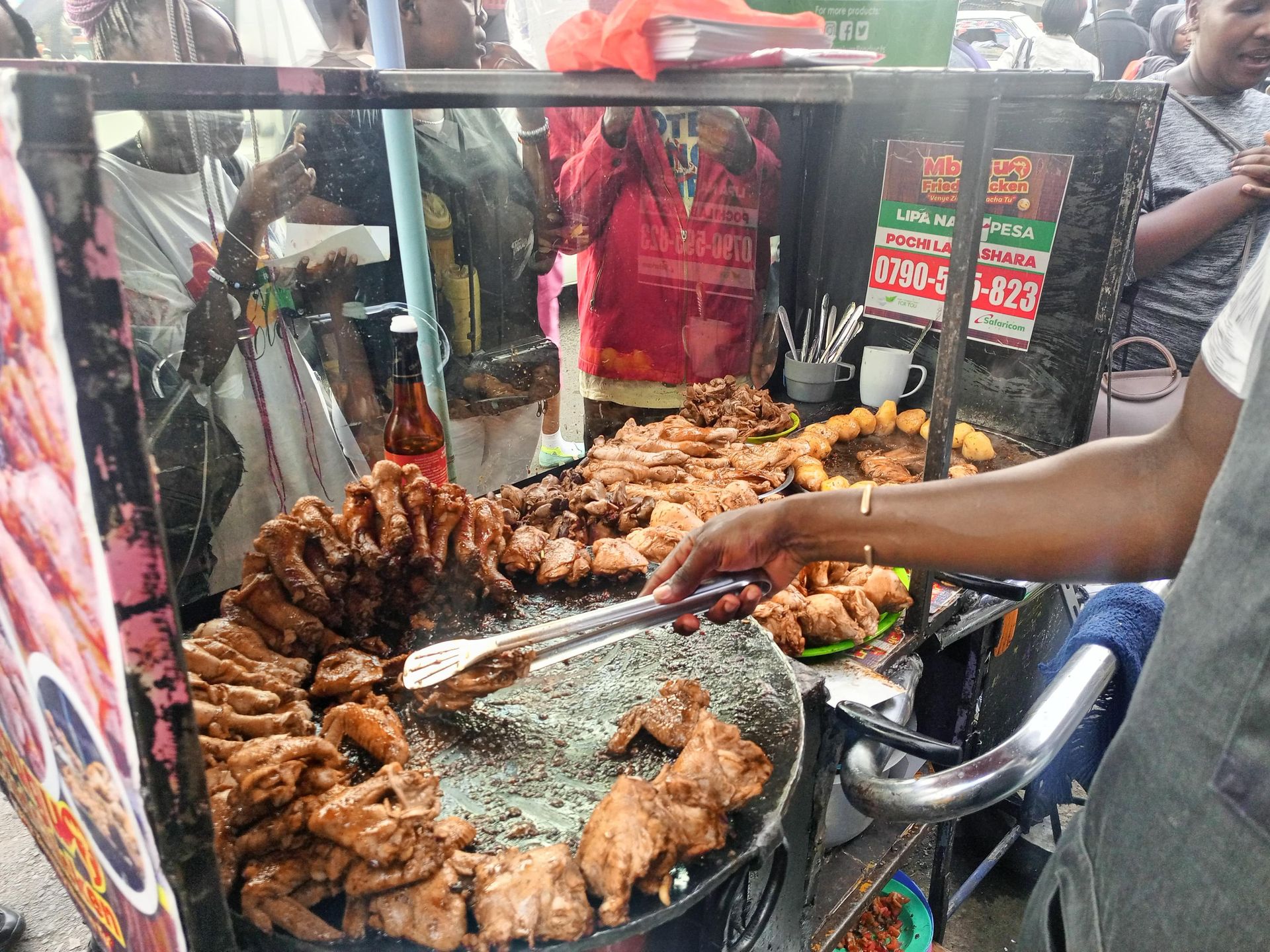 Inside Nakuru's street that transforms into a food joint at night