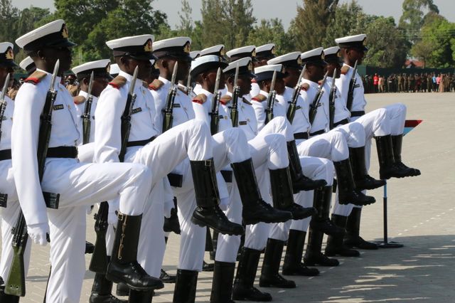 In pictures: Passing out parade of 329 cadets at the Kenya Military Academy in Lanet