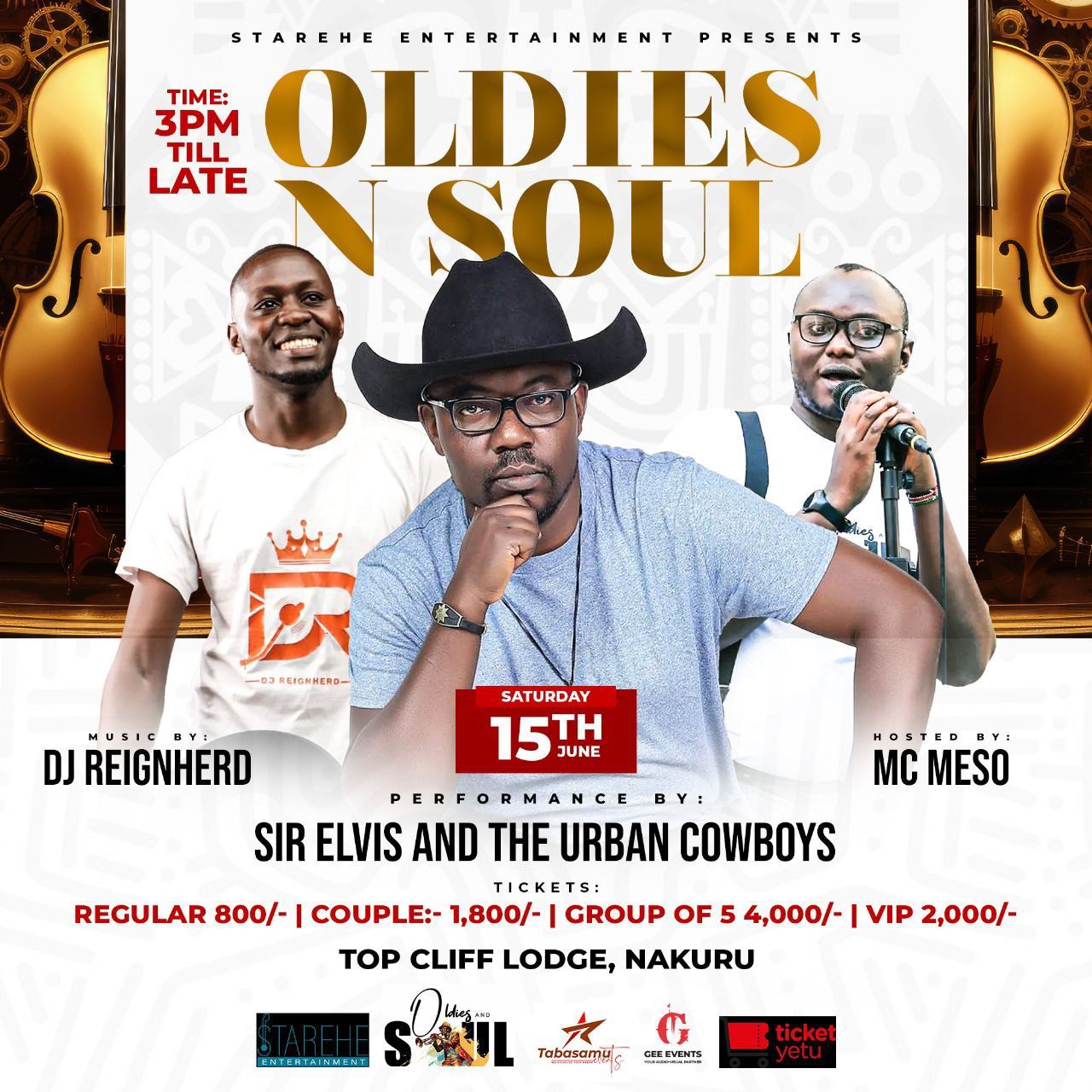 Hey Oldies and Soul lovers, we're going Country!