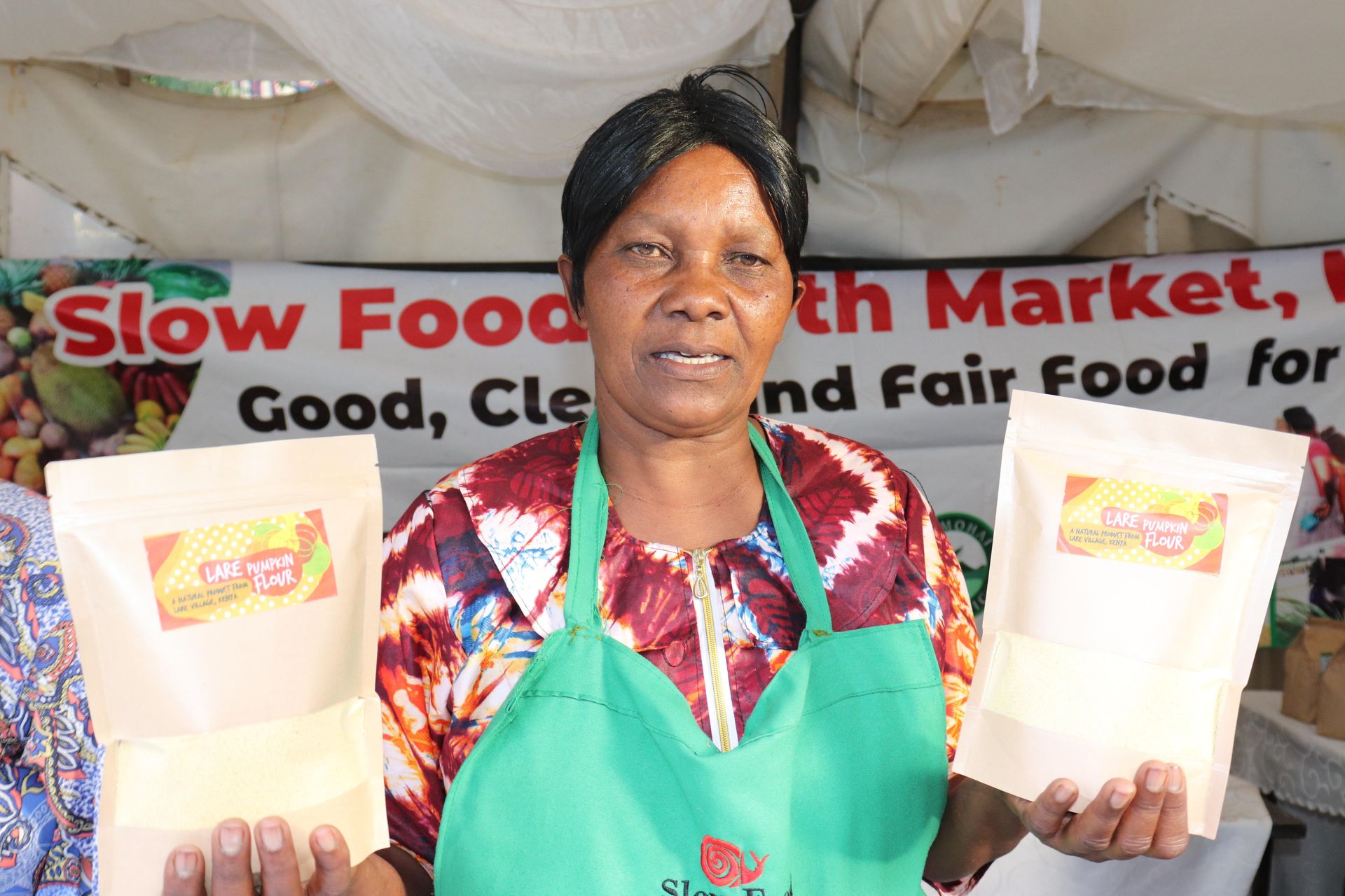 Pumpkin flour and seed granaries take the show at Nakuru's organic food expo