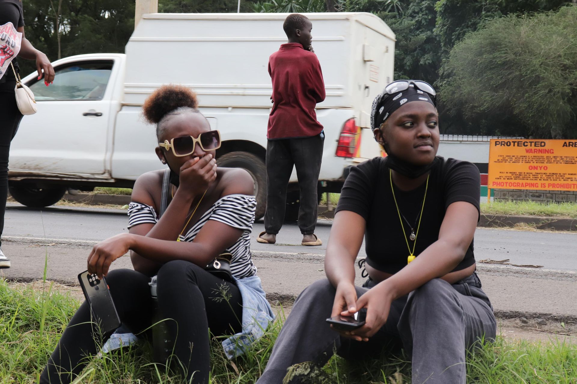 Nakuru Gen Z rest opposite Statehouse during anti-finance bill demos