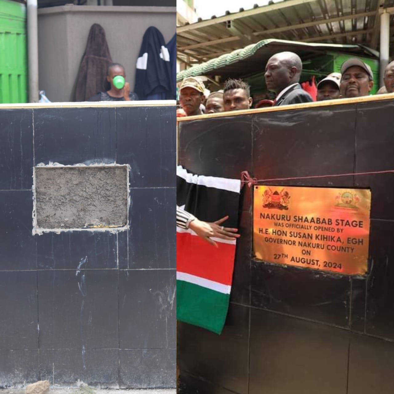Drama over missing plaque installed during launch of Shabab stage