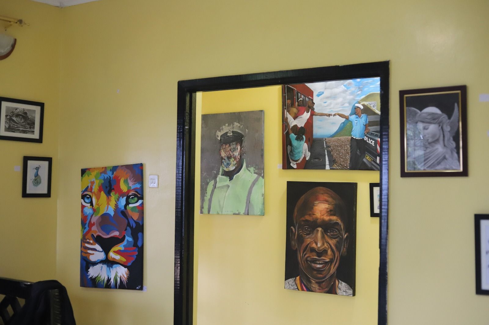 A walk through intriguing art gallery in Nakuru city