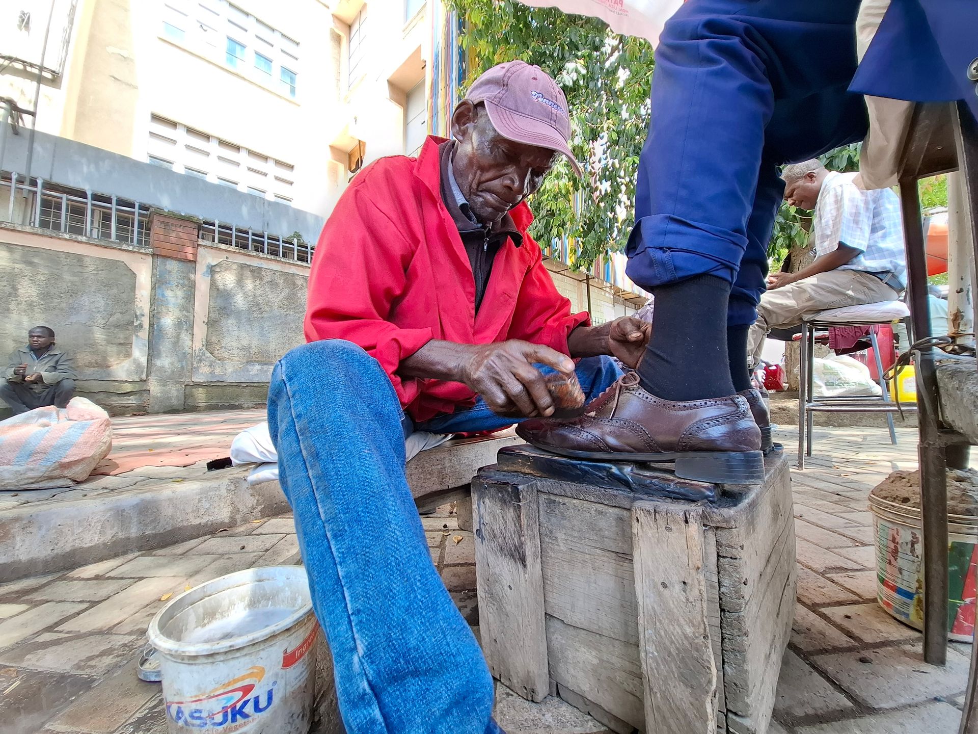 My life as a shoe shiner, 48 years on