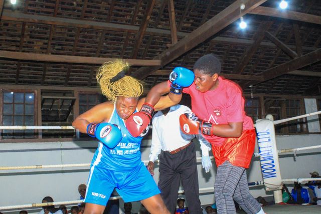 Inter clubs boxing tournament action captured in photos