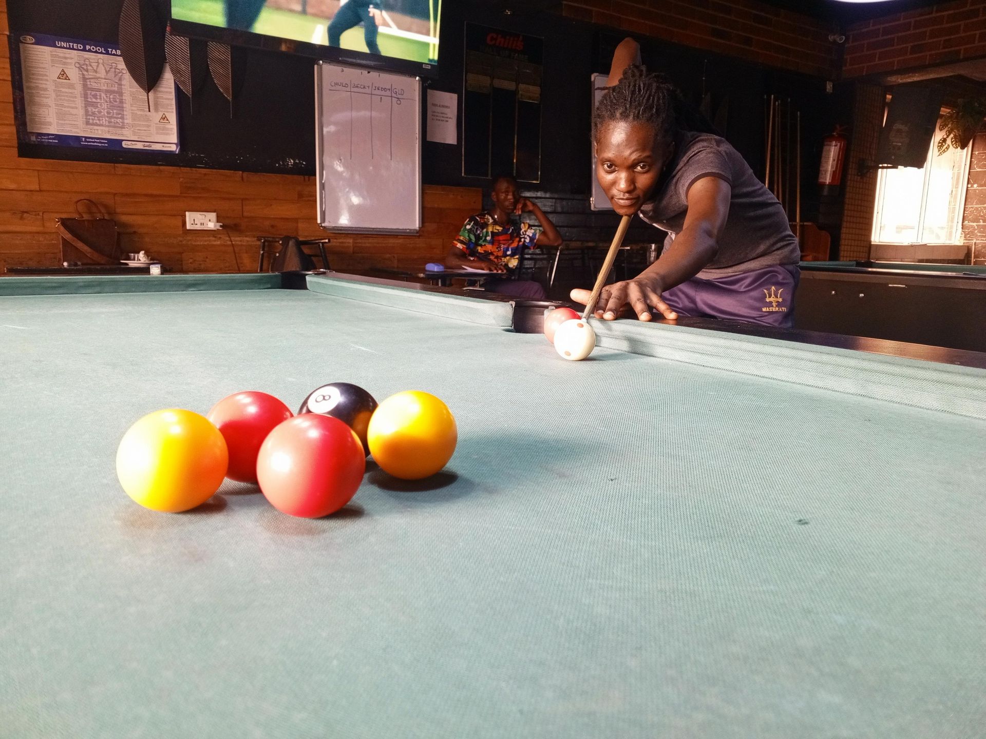 Why we need more women at the pool table games