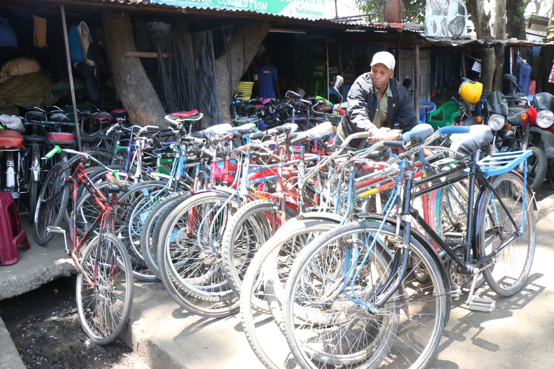 Meet the man behind Nakuru's ingenious bicycle park