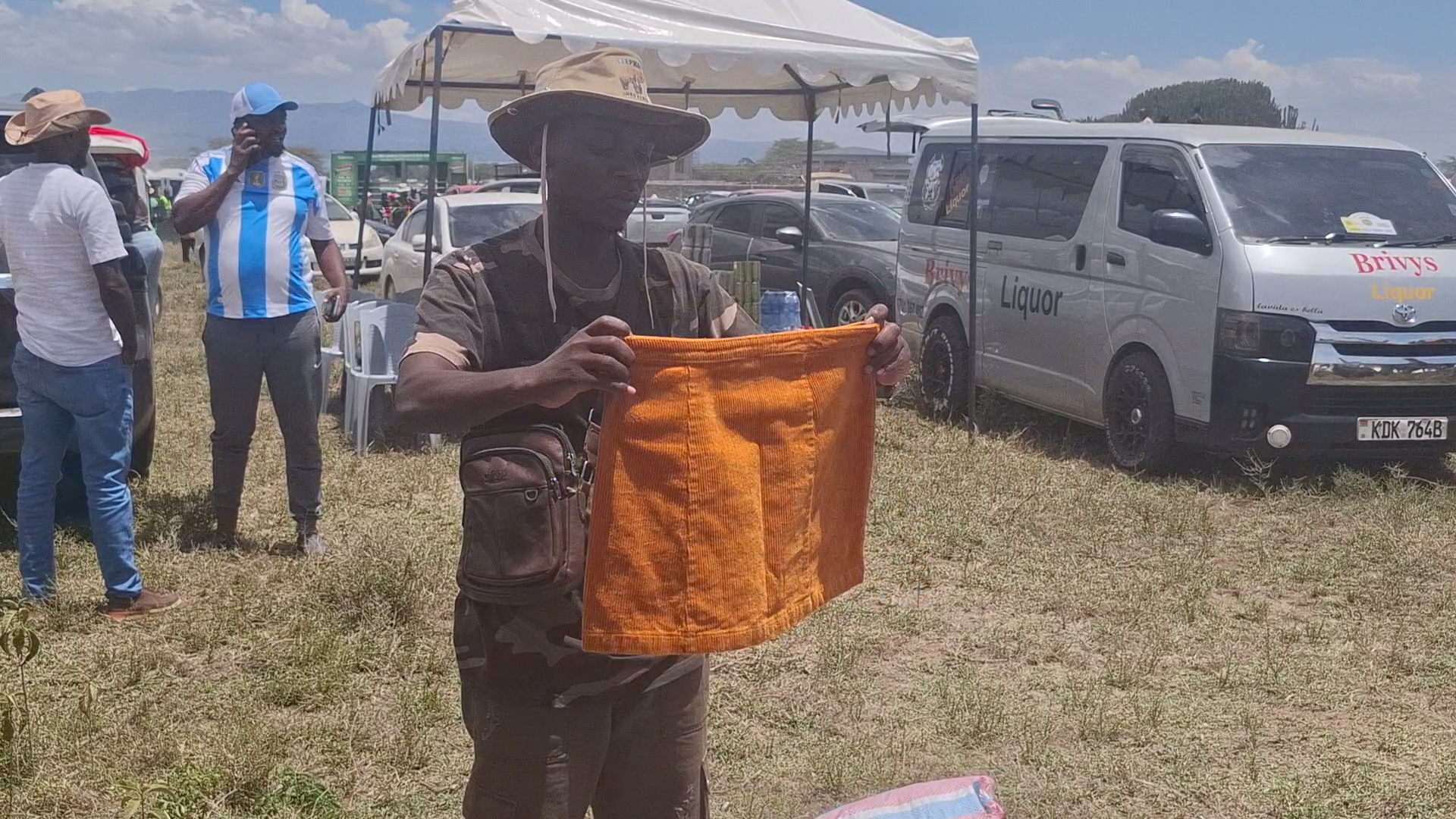 Junior Kabi: Why I decided to sell miniskirts at the WRC in Naivasha