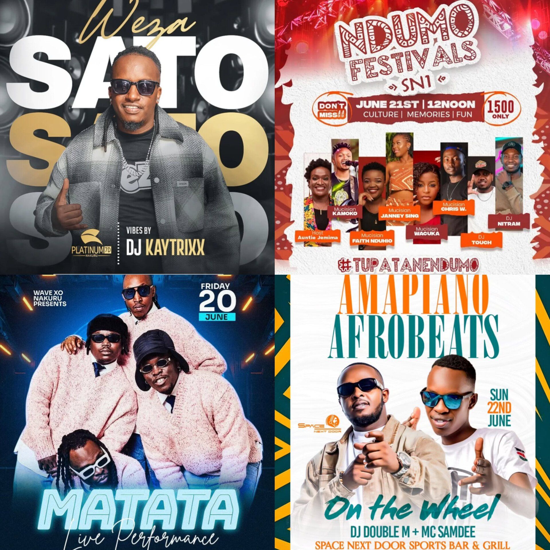 Nakuru Weekend Guide: Culture, comedy, club nights and spiritual worship