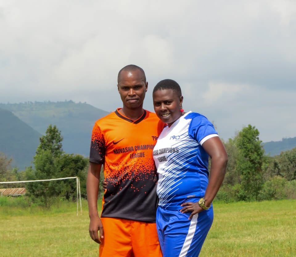 Wangari, Kabluce: A football love story that started on the pitch