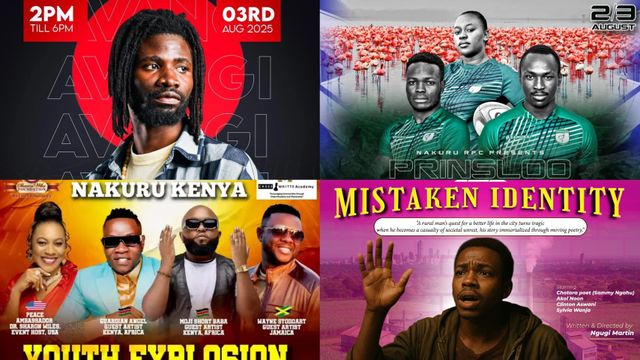 Happy New Month! Prinsloo, karaoke and a youth concert light up Nakuru this weekend