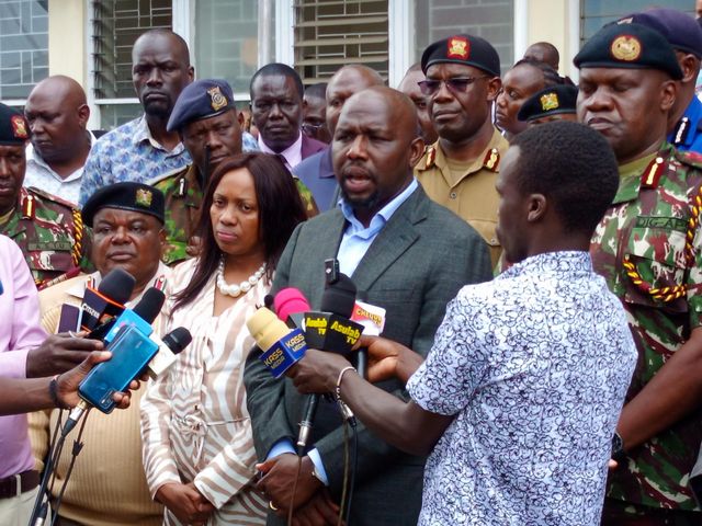 Illicit brew, illegal fish and land disputes take centre stage in Murkomen's Nakuru visit