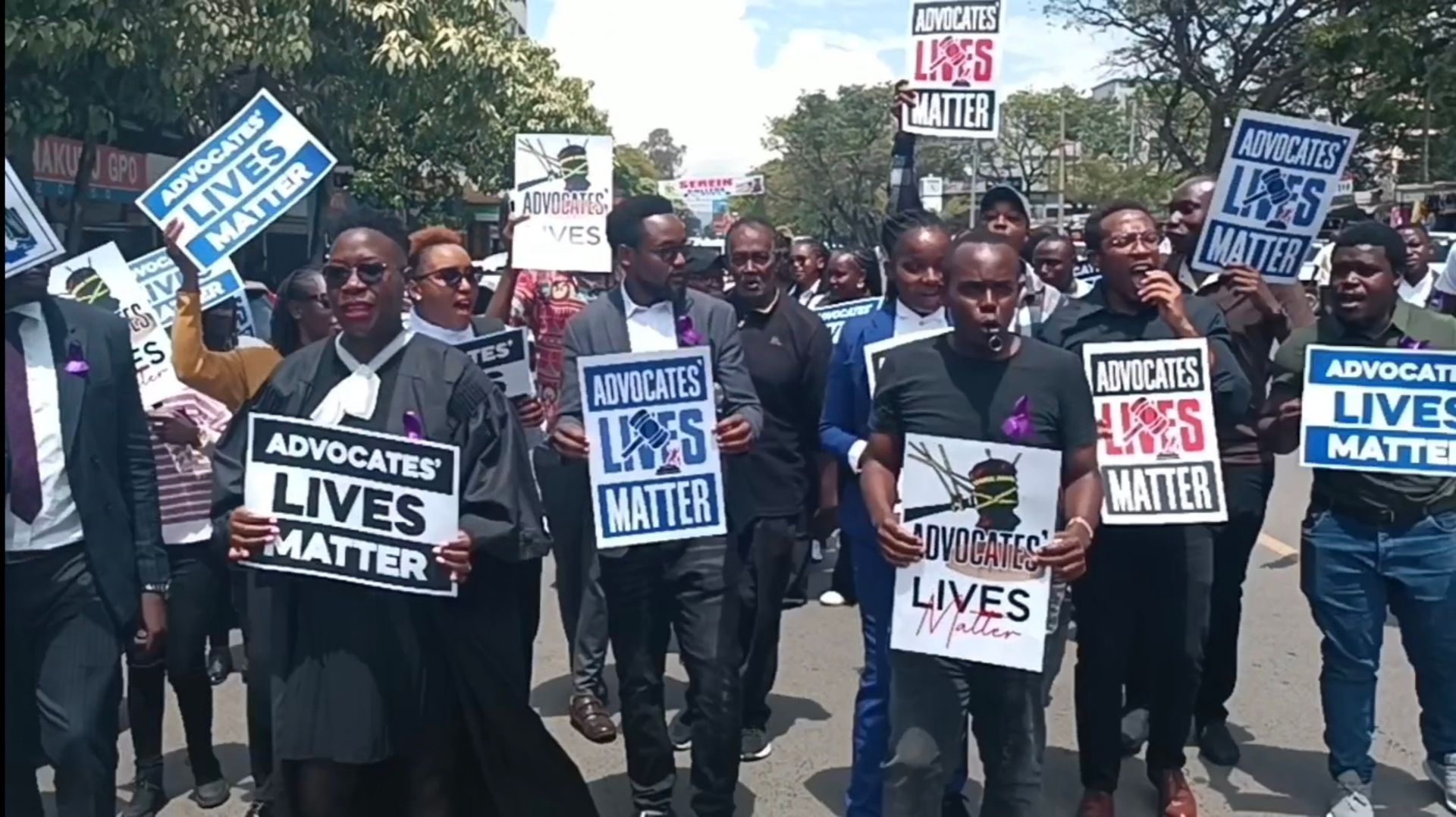 Lawyers in Nakuru protest killing of advocate Kyalo Mbobu