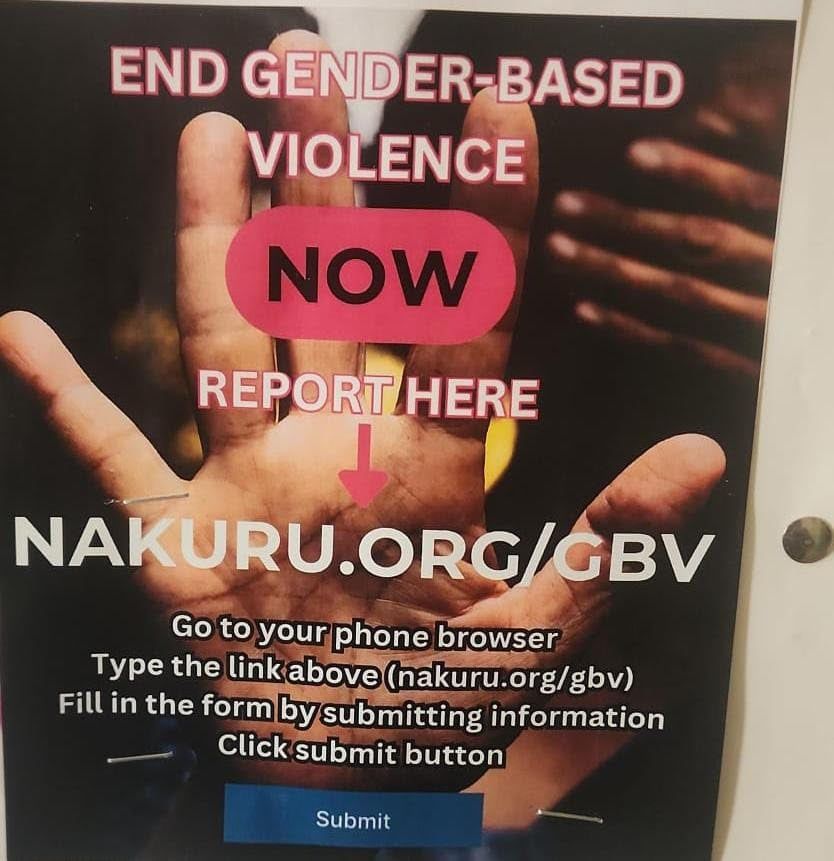 County targets children in the new Gender-Based Violence online reporting awareness campaign
