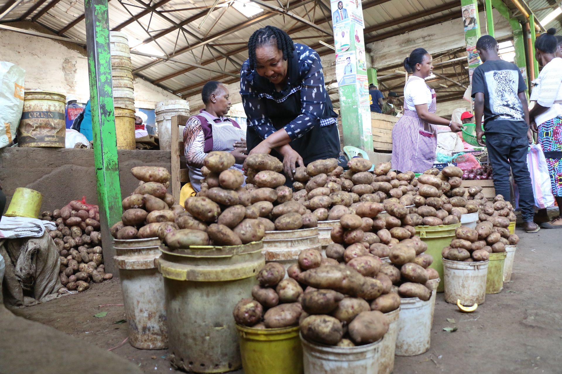 Maize and Potato production record significant drop in four years