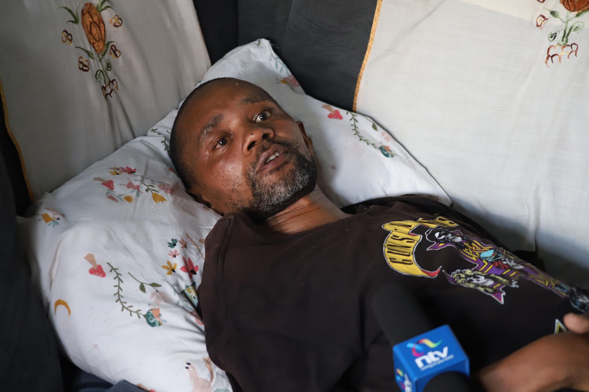 Police brutality: Nakuru carpenter left incapacitated after police assault during anti-fuel hike protests
