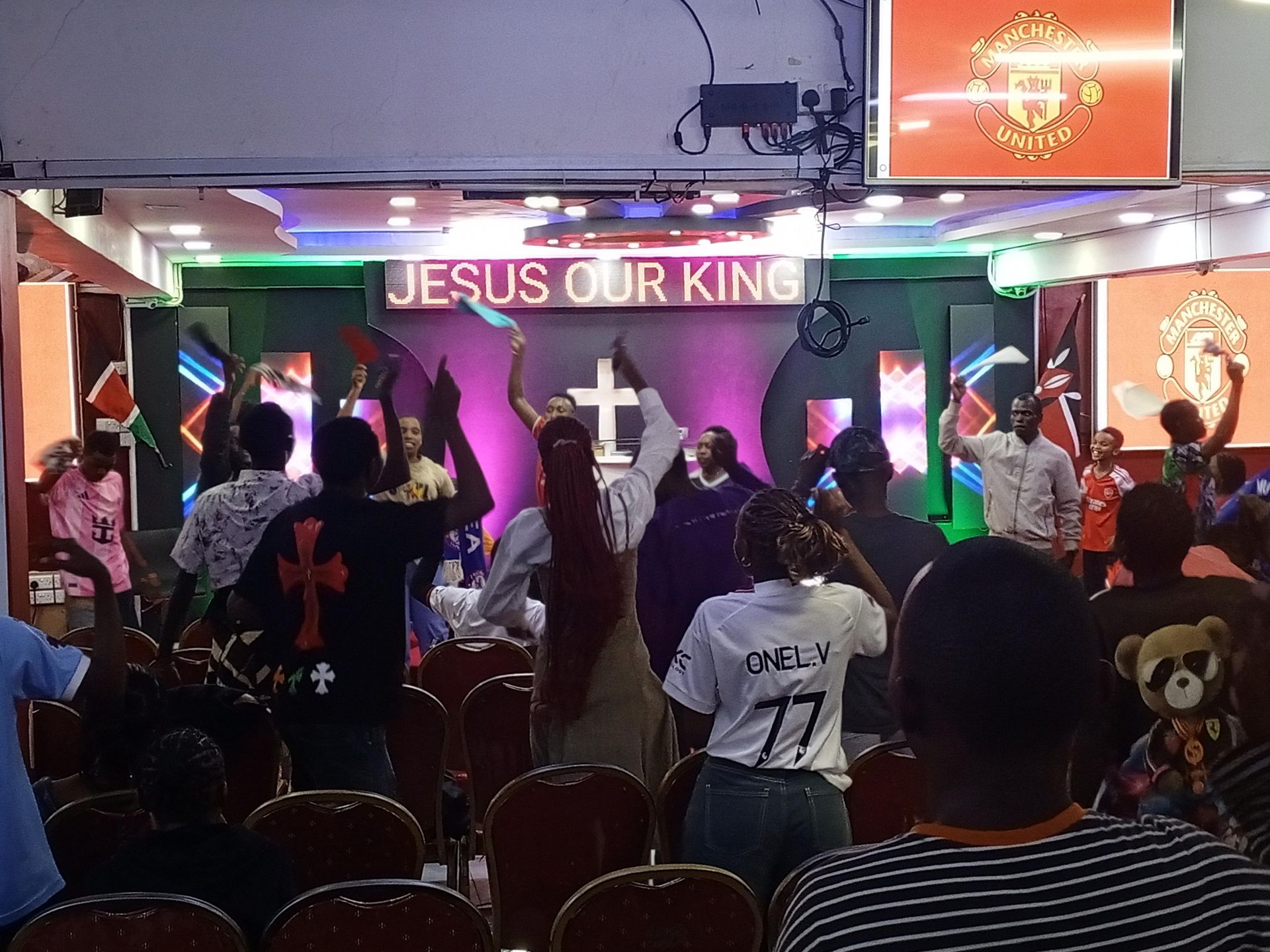 Manchester derby: Fans flock Nakuru church for football watch party