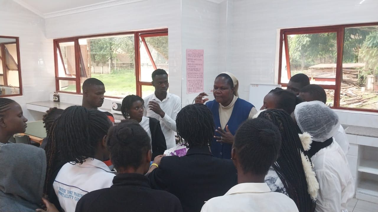 Nun breaks communication barrier for the hearing impaired in church