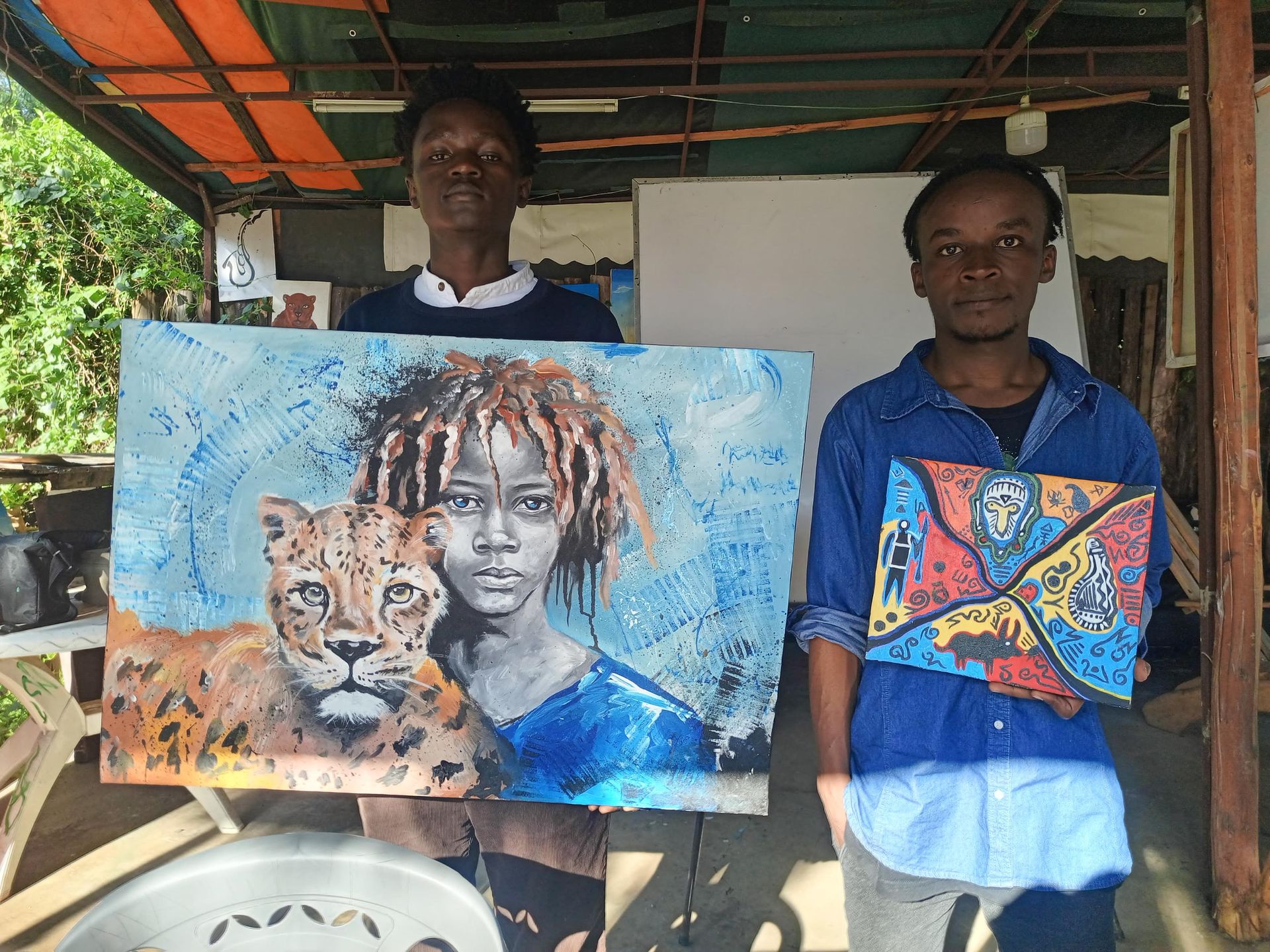 Young, talented and ready to conquer the art world