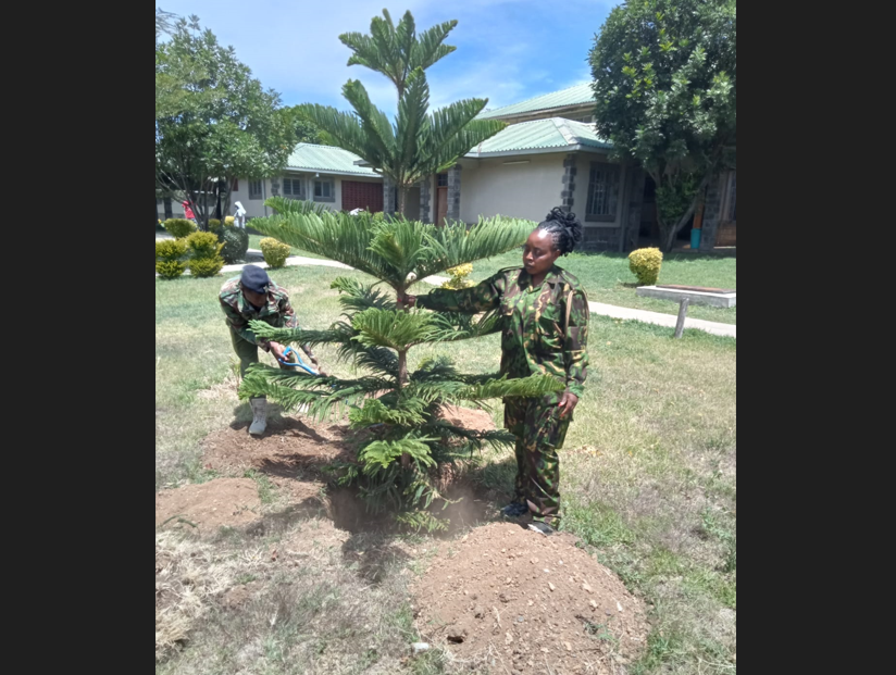 Meet Sarah Karinga, a police officer from Gilgil with a passion for conservation