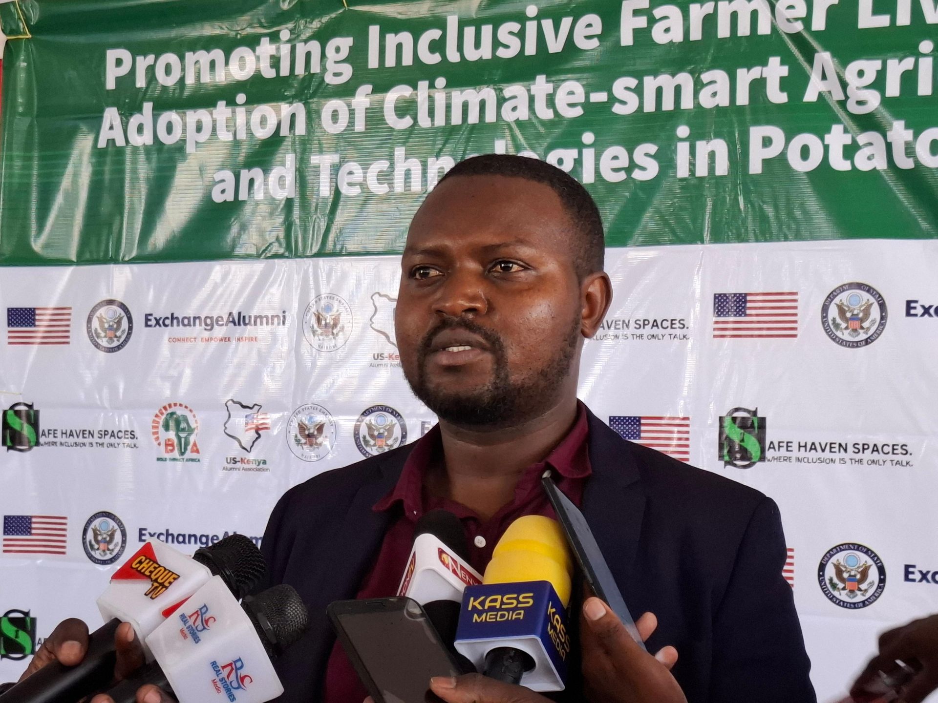 Nakuru potato farmers receive climate-smart training to tackle challenges of climate change
