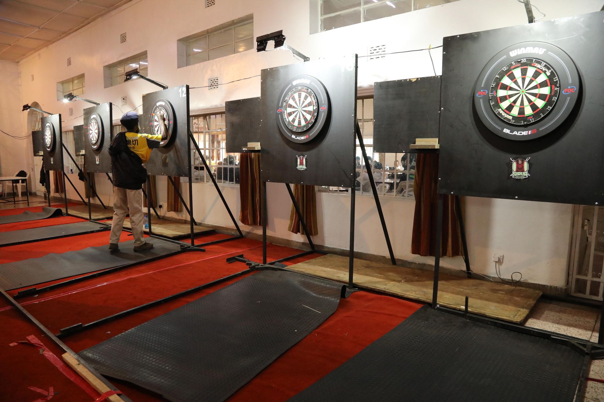 What inspired rapid growth of competitive dart in Nakuru?