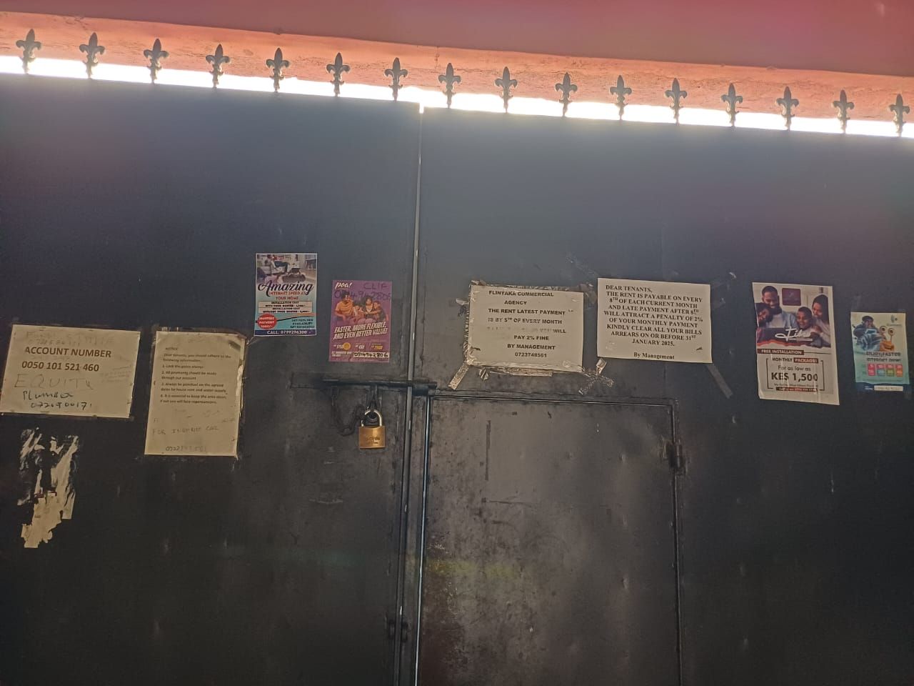 Welcome to Langalanga! Where the gate yells at you before you get home