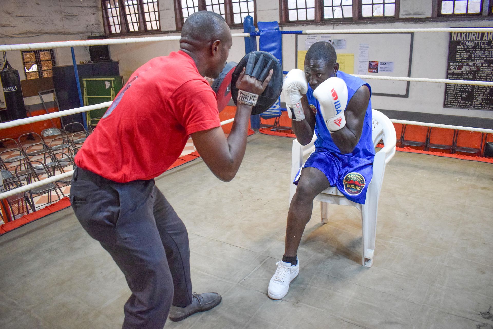 Nakuru man overcomes stray bullet injury to chase East African boxing title