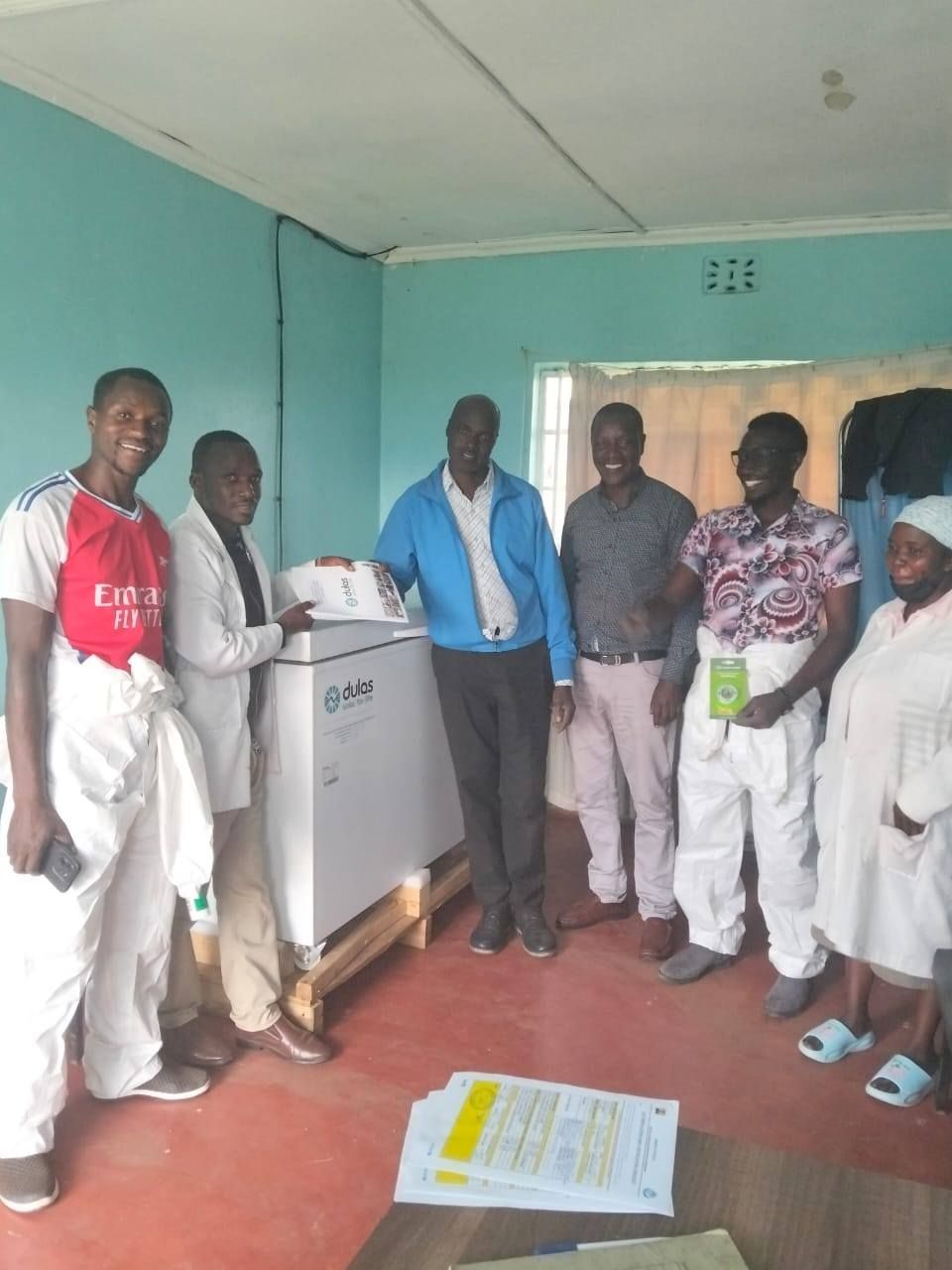 Rongai's Ng’ondu dispensary gets solar-powered fridge to boost vaccine storage