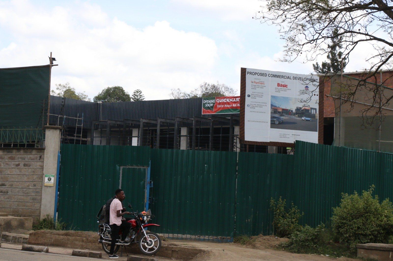 Quickmart constructs second store next to Nakuru Statehouse